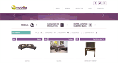 Desktop Screenshot of mueblesmobilia.com