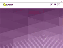 Tablet Screenshot of mueblesmobilia.com